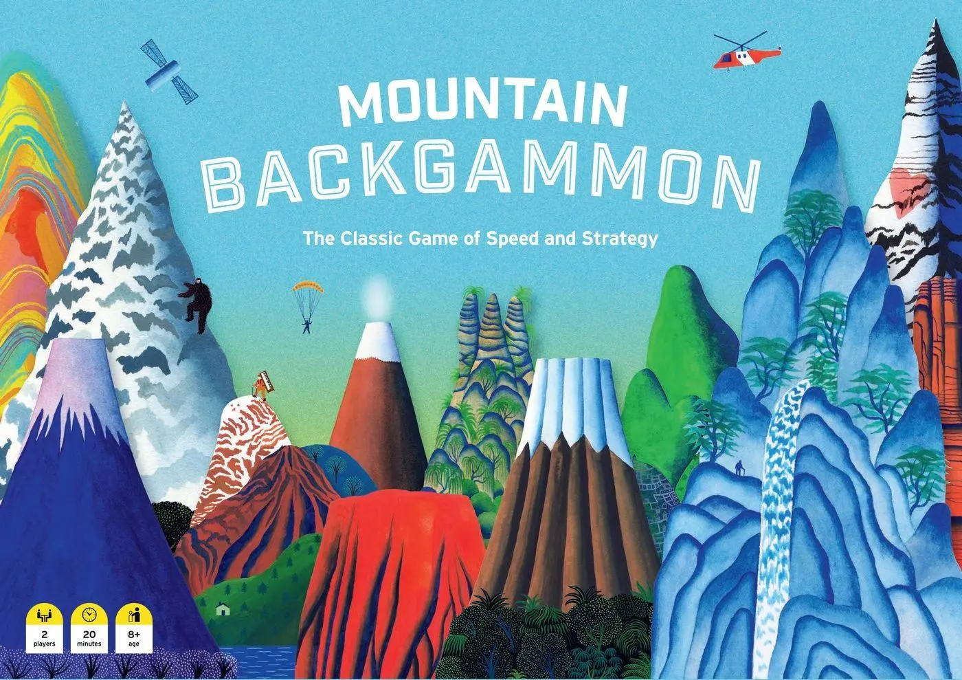 Cover: 9781399612586 | Mountain Backgammon | The Classic Game of Speed and Strategy | Dyu