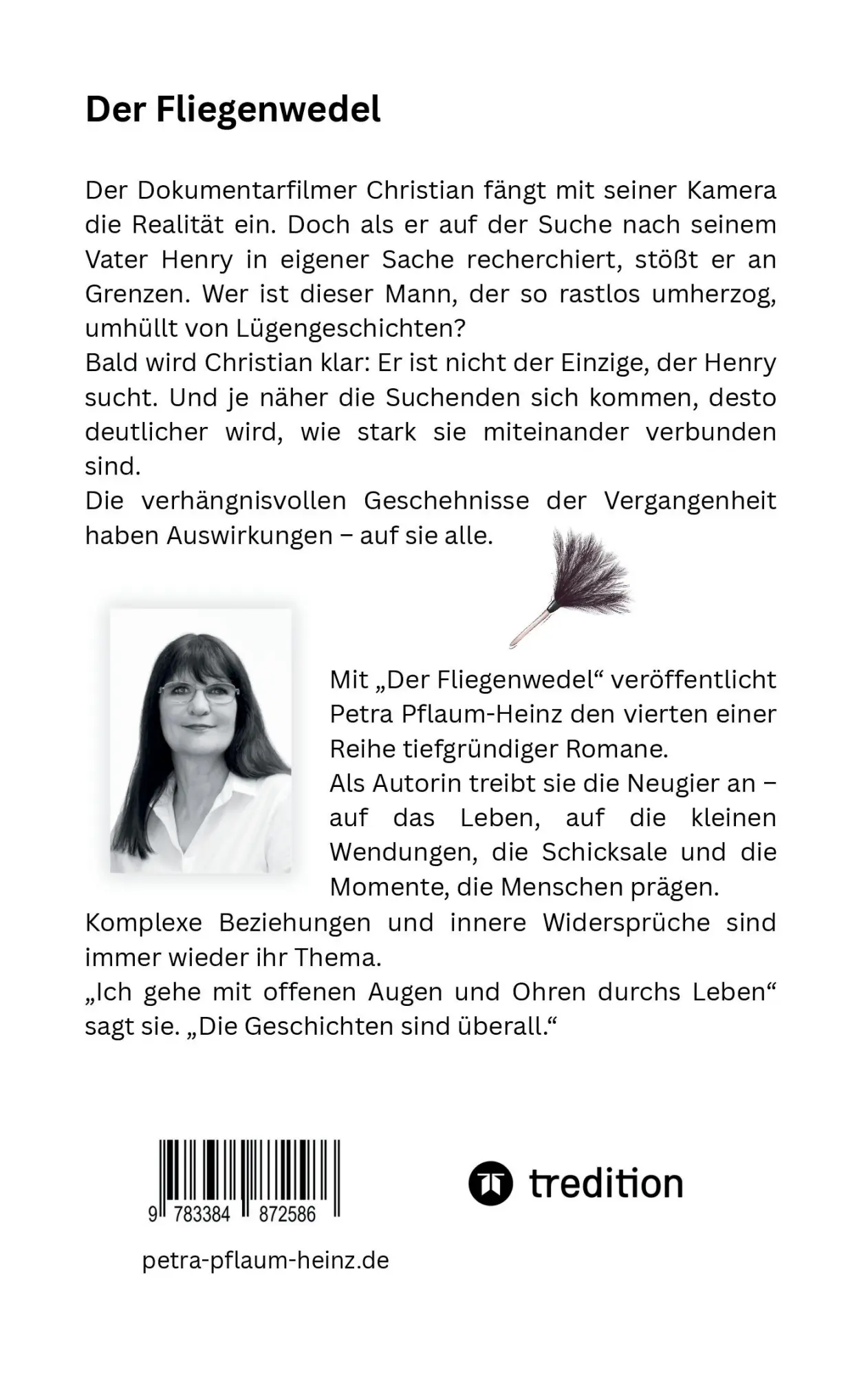 Autor: 9783384872586 | Der Fliegenwedel | Petra Pflaum-Heinz | Taschenbuch | 288 S. | Deutsch