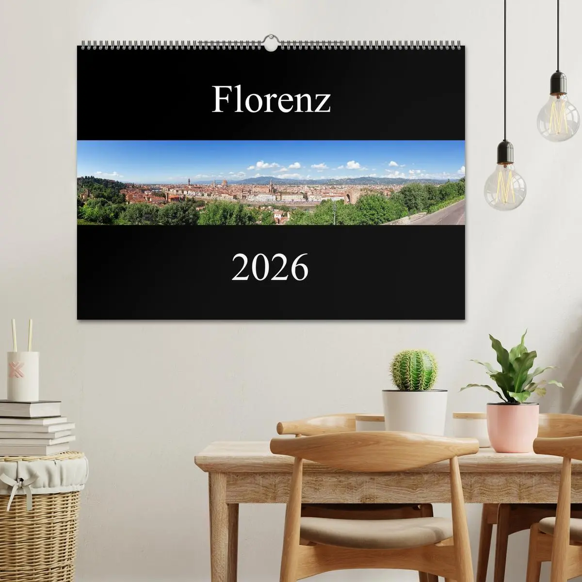 Bild: 9783516152586 | Florenz (Wandkalender 2026 DIN A2 quer), CALVENDO Monatskalender