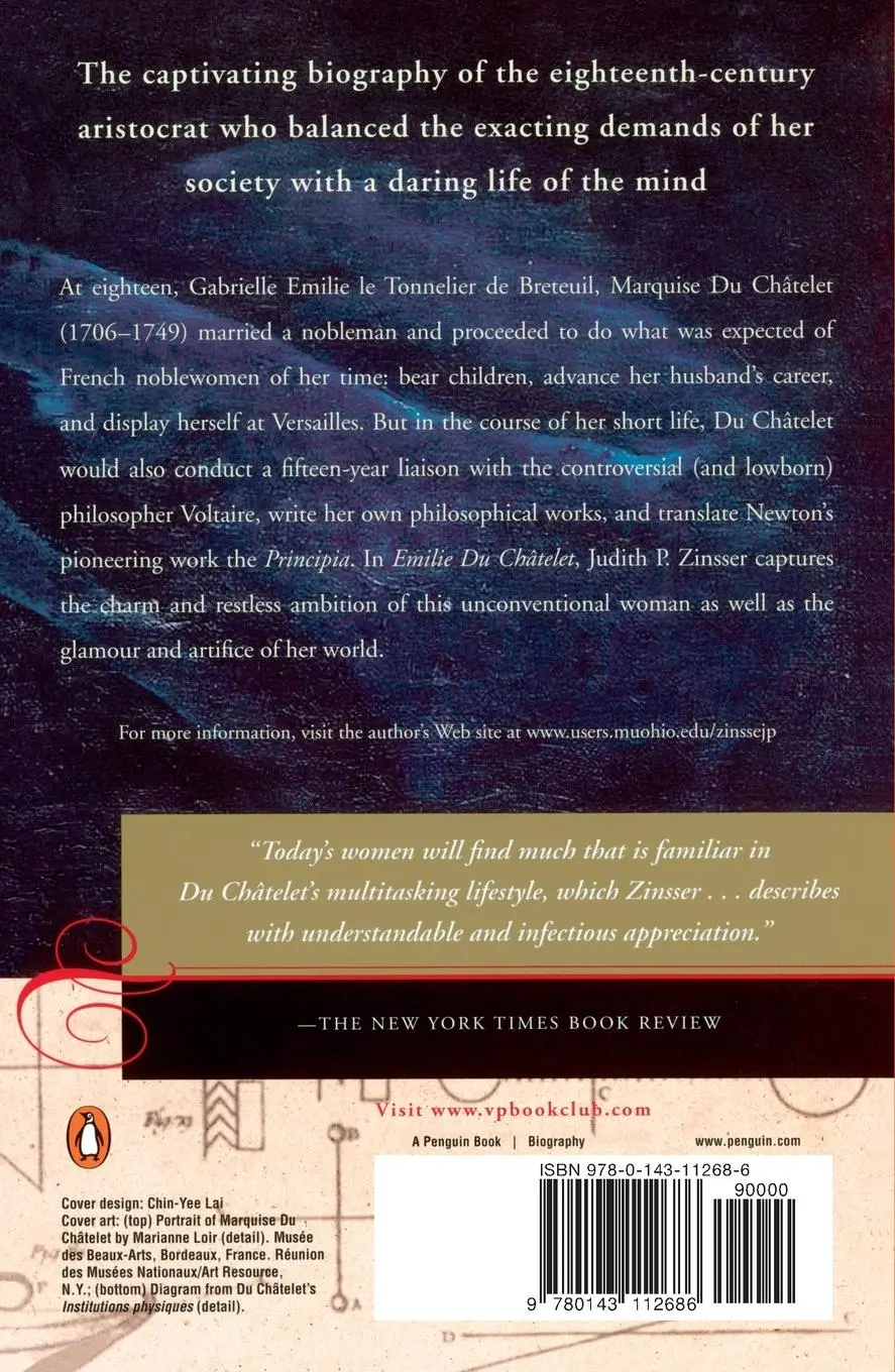 Rückseite: 9780143112686 | Emilie Du Chatelet | Daring Genius of the Enlightenment | Zinsser