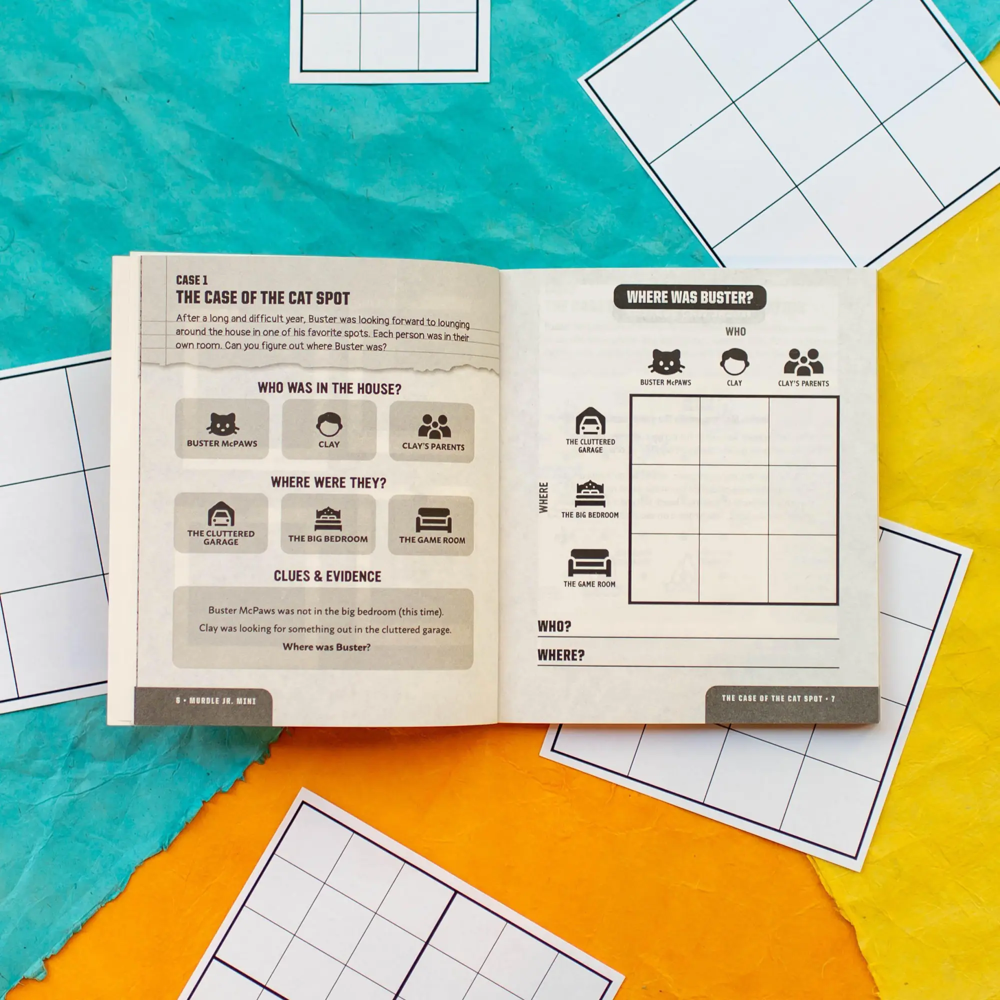 Bild: 9780316602686 | Murdle Jr.: Summer Fun! | 40+ Mazes, Codes, and Other Puzzling Games