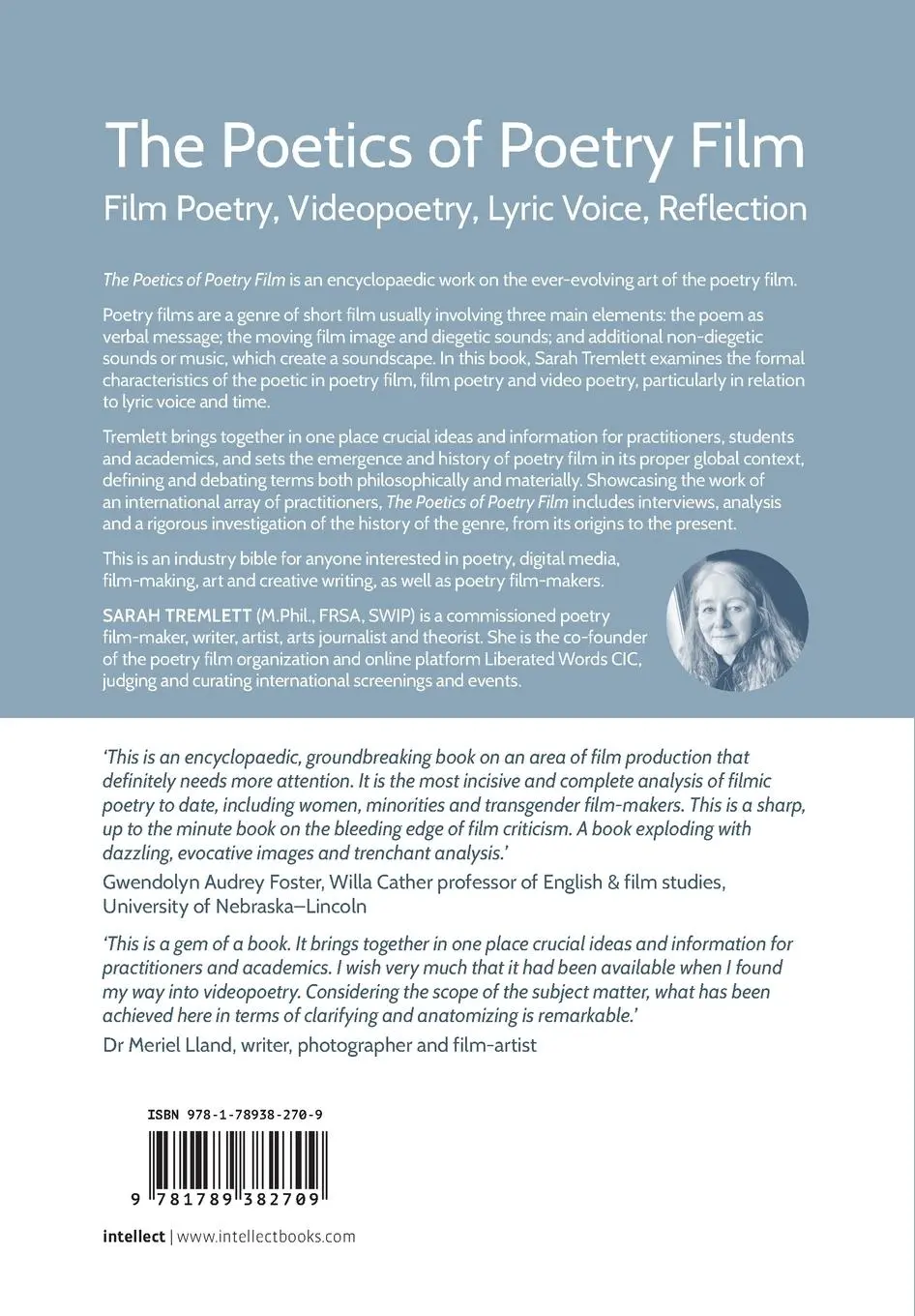 Rückseite: 9781789382686 | The Poetics of Poetry Film | Sarah Tremlett | Taschenbuch | Englisch