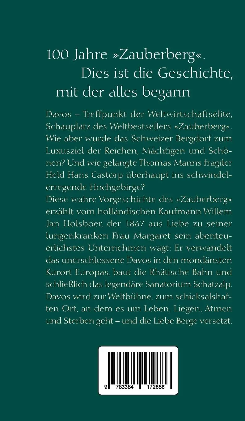 Rückseite: 9783384172686 | Der Zauber des Berges | Daniela Holsboer | Buch | 368 S. | Deutsch