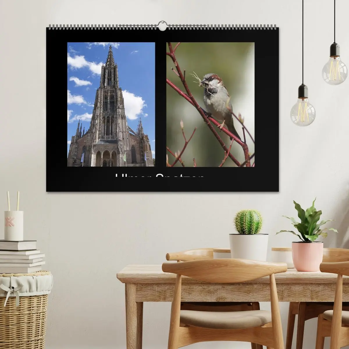 Bild: 9783457982686 | Ulmer Spatzen (Wandkalender 2026 DIN A2 quer), CALVENDO Monatskalender