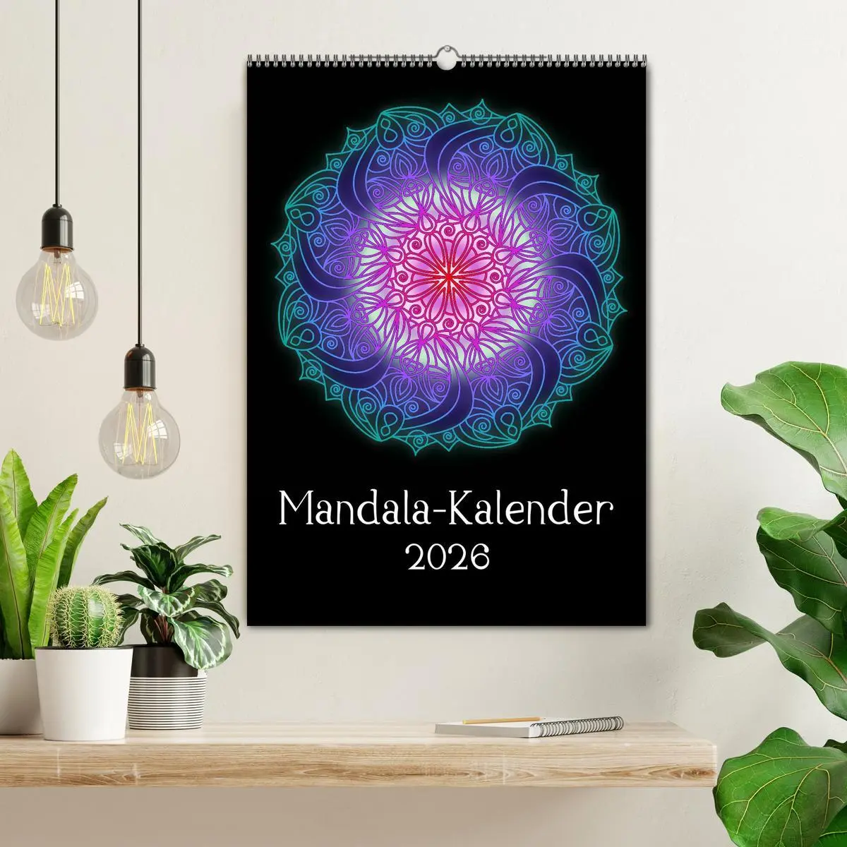 Bild: 9783516382686 | Mandala-Kalender 2026 (Wandkalender 2026 DIN A2 hoch), CALVENDO...