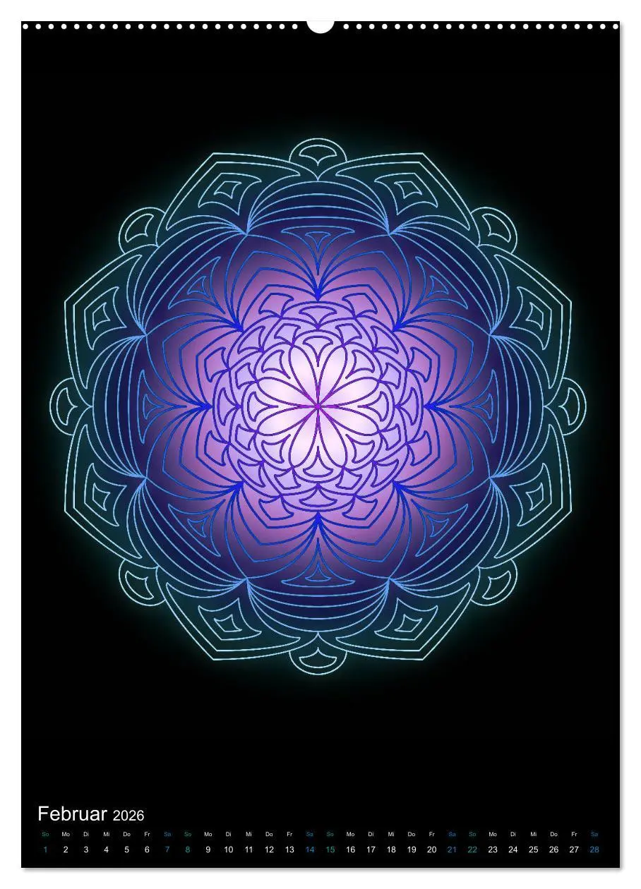 Bild: 9783516382686 | Mandala-Kalender 2026 (Wandkalender 2026 DIN A2 hoch), CALVENDO...