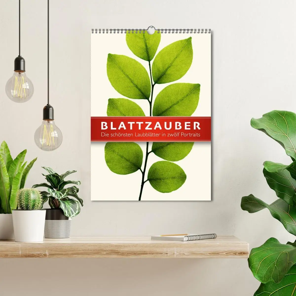 Bild: 9783569852686 | Blattzauber (Wandkalender 2027 DIN A3 hoch), CALVENDO Monatskalender