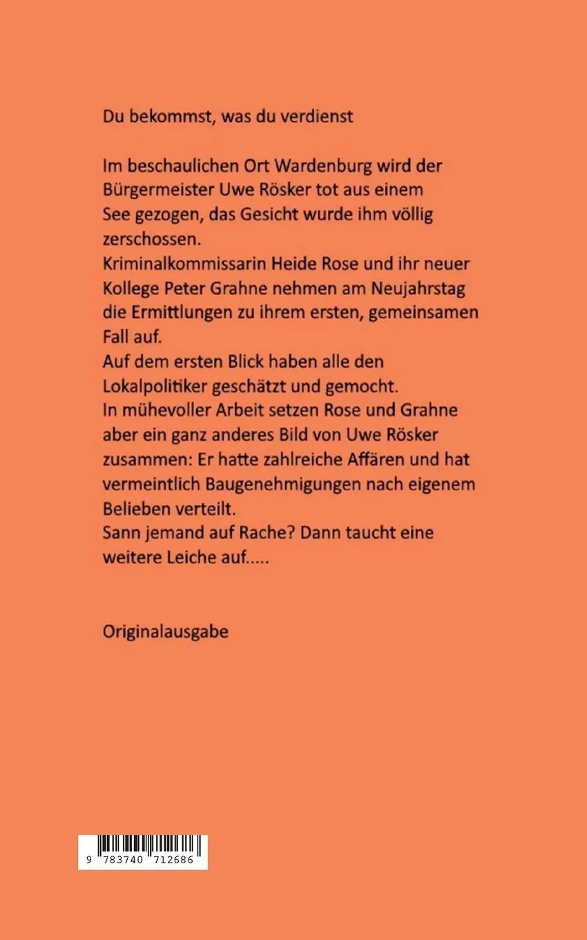 Rückseite: 9783740712686 | Keine Reue | Andrea Wendeln | Taschenbuch | Paperback | 294 S. | 2022