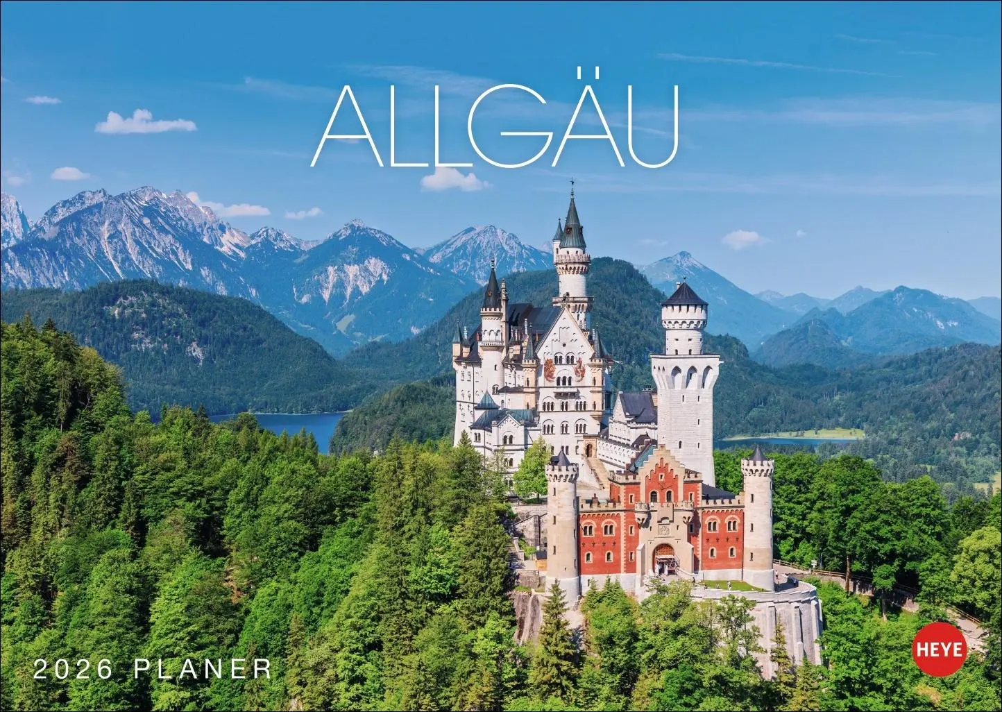 Cover: 9783756412686 | Allgäu Planer 2026 | Kalender | 13 S. | Deutsch | 2026 | Heye