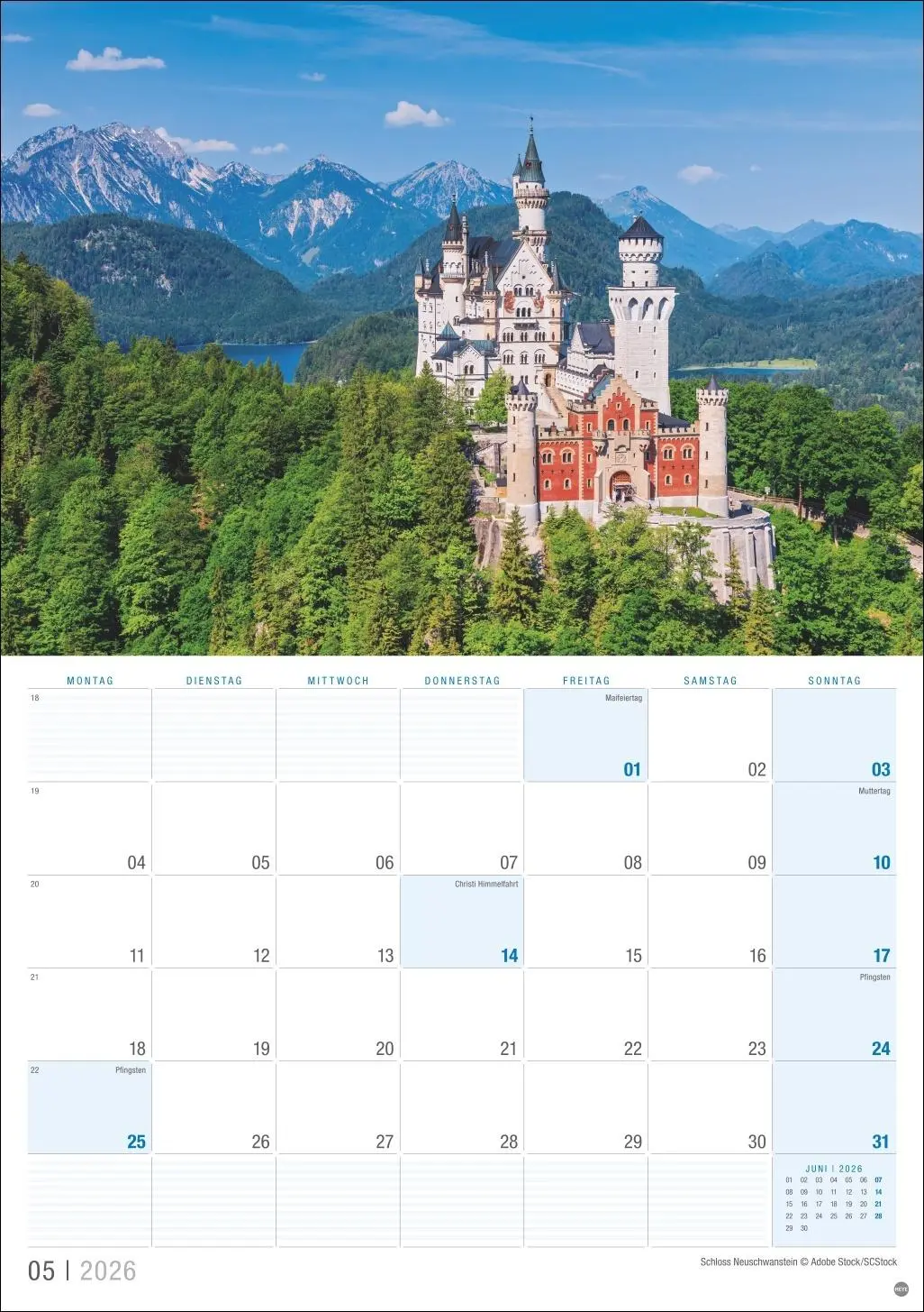 Bild: 9783756412686 | Allgäu Planer 2026 | Kalender | 13 S. | Deutsch | 2026 | Heye