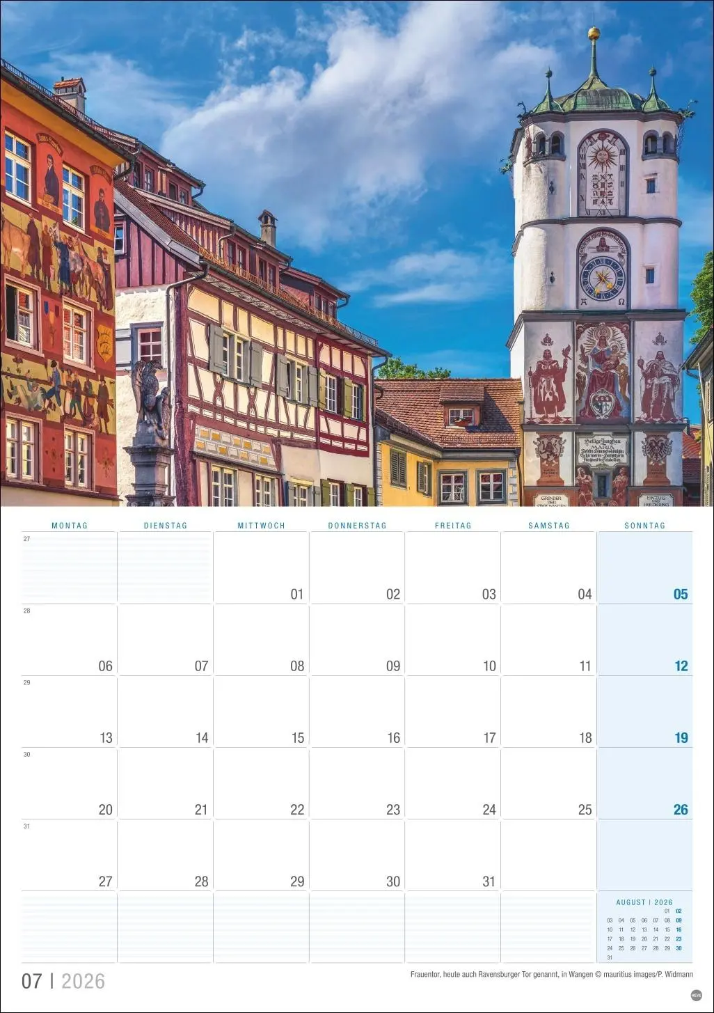 Bild: 9783756412686 | Allgäu Planer 2026 | Kalender | 13 S. | Deutsch | 2026 | Heye