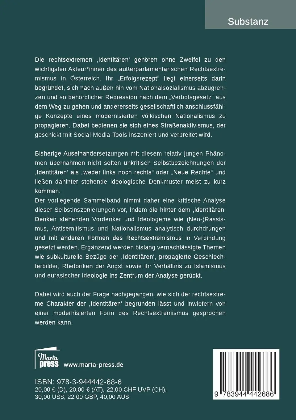 Rückseite: 9783944442686 | Untergangster des Abendlandes | Joseph Maria Sedlacek (u. a.) | Buch