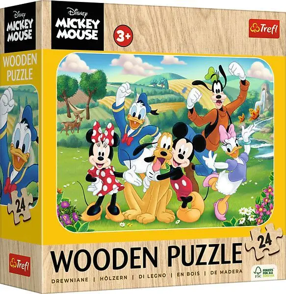 Cover: 5900511202786 | Holz Puzzle Junior 24 - Disney Mickey Mouse and Friends | Spiel | 2025