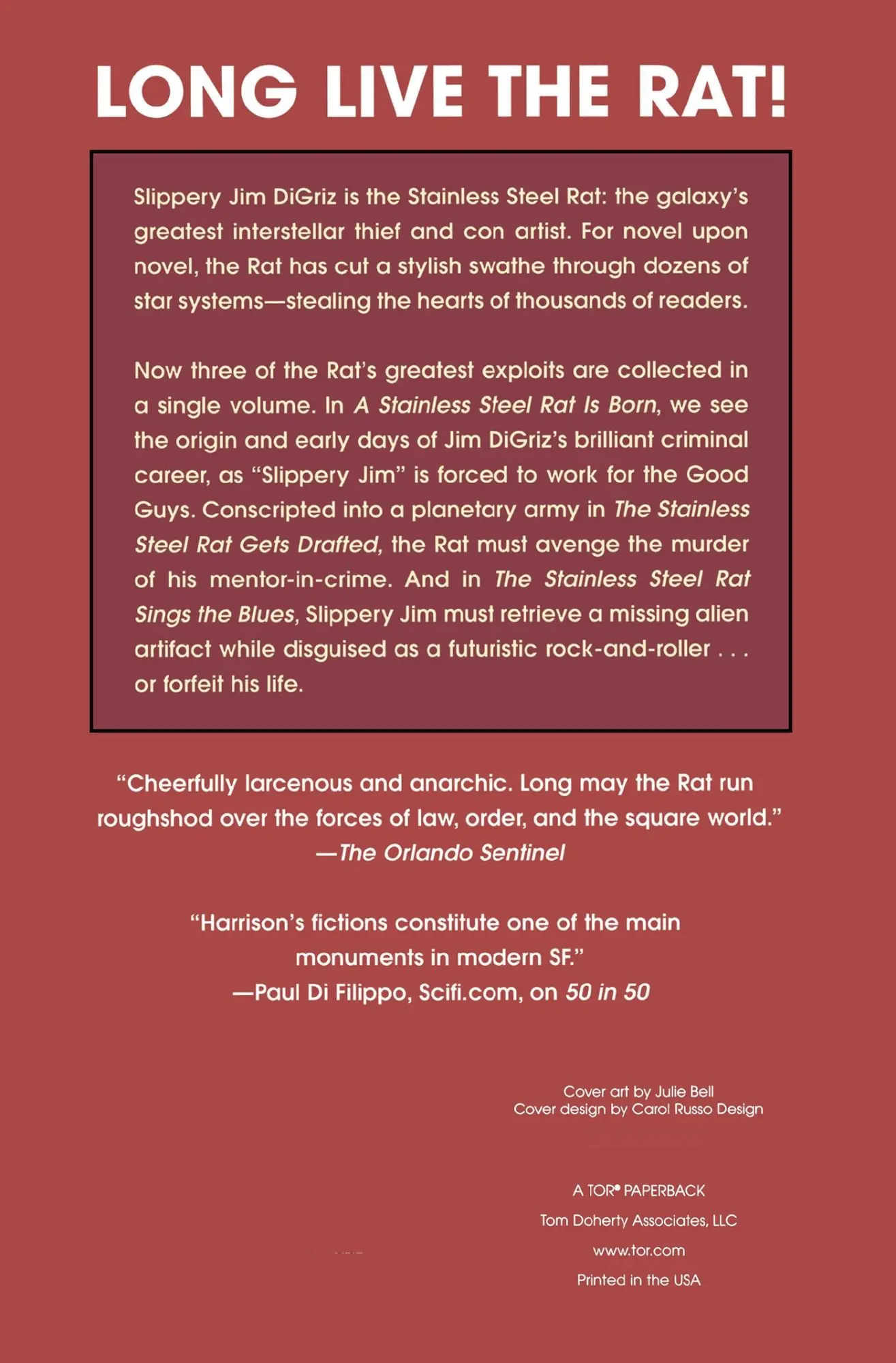 Rückseite: 9780765302786 | A Stainless Steel Trio | Harry Harrison | Taschenbuch | Englisch