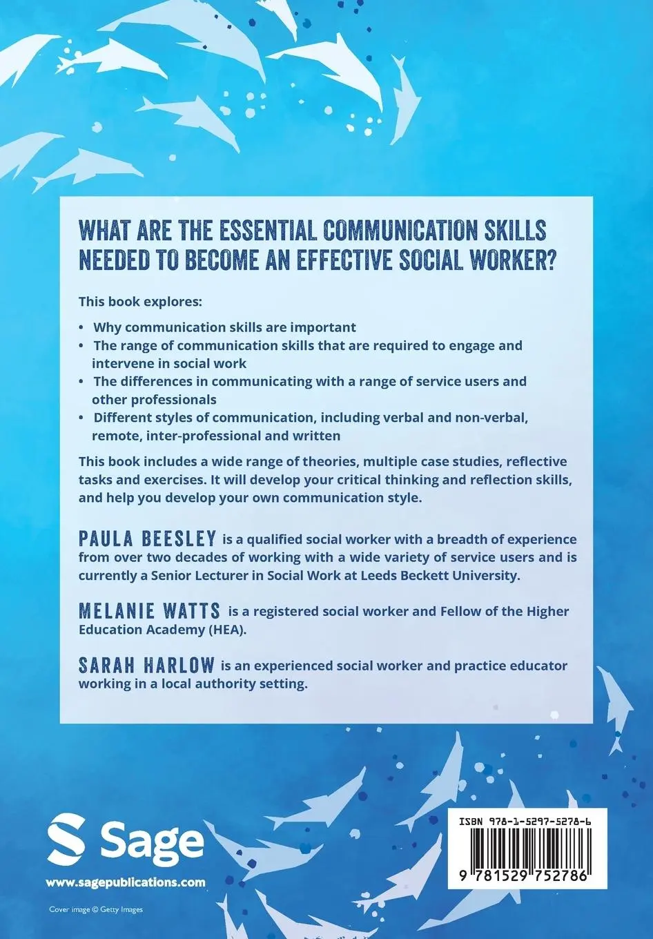 Rückseite: 9781529752786 | Developing Your Communication Skills in Social Work | Beesley (u. a.)