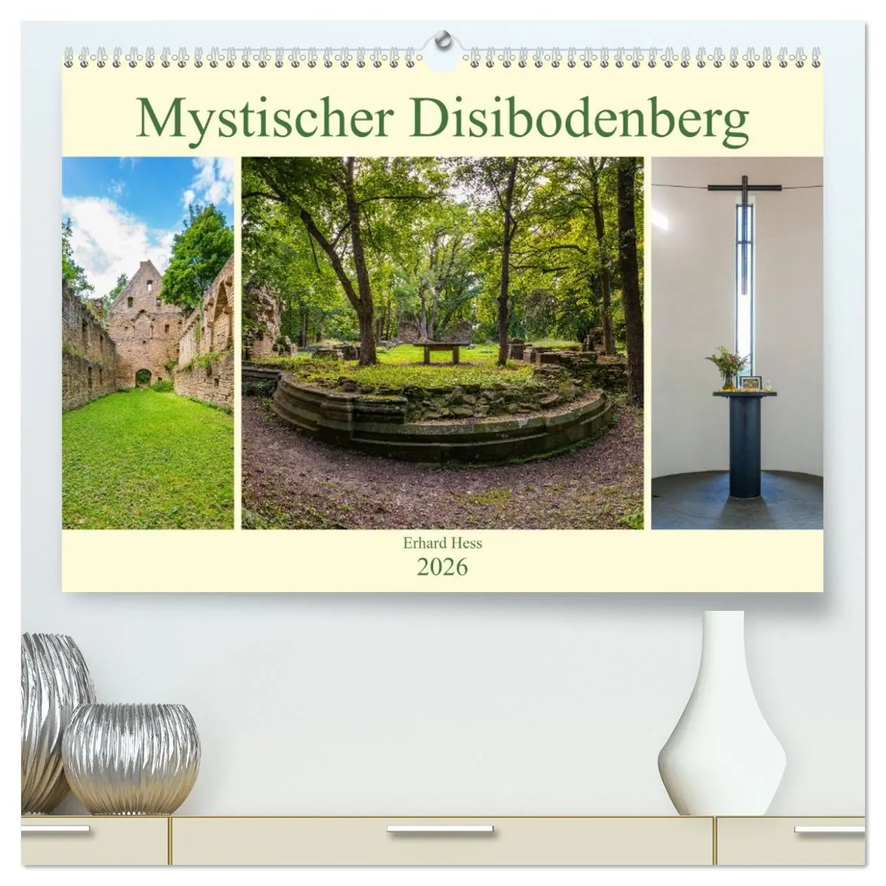 Cover: 9783457732786 | Mystischer Disibodenberg (hochwertiger Premium Wandkalender 2026...