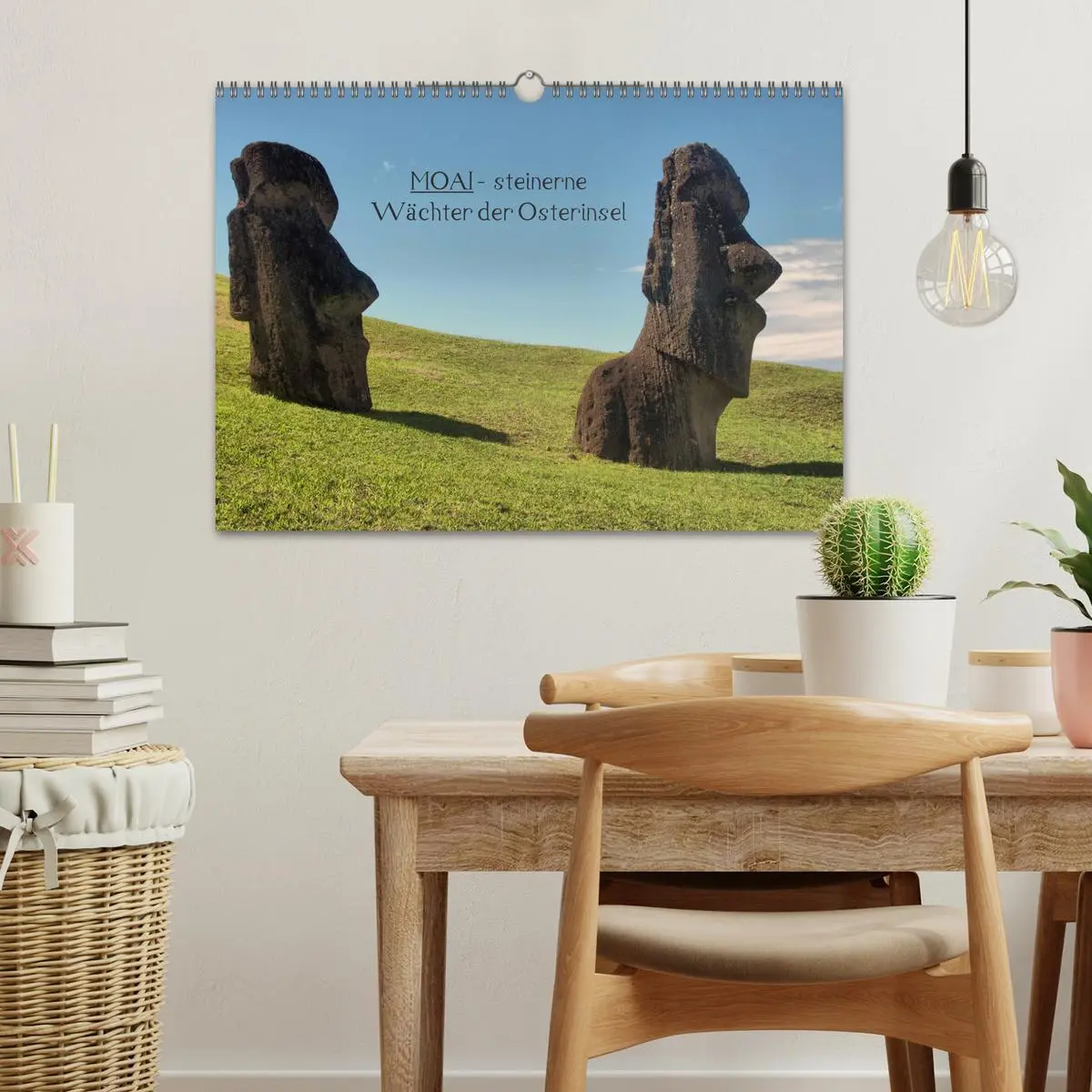 Bild: 9783516202786 | MOAI - steinerne Wächter der Osterinsel (Wandkalender 2026 DIN A3...