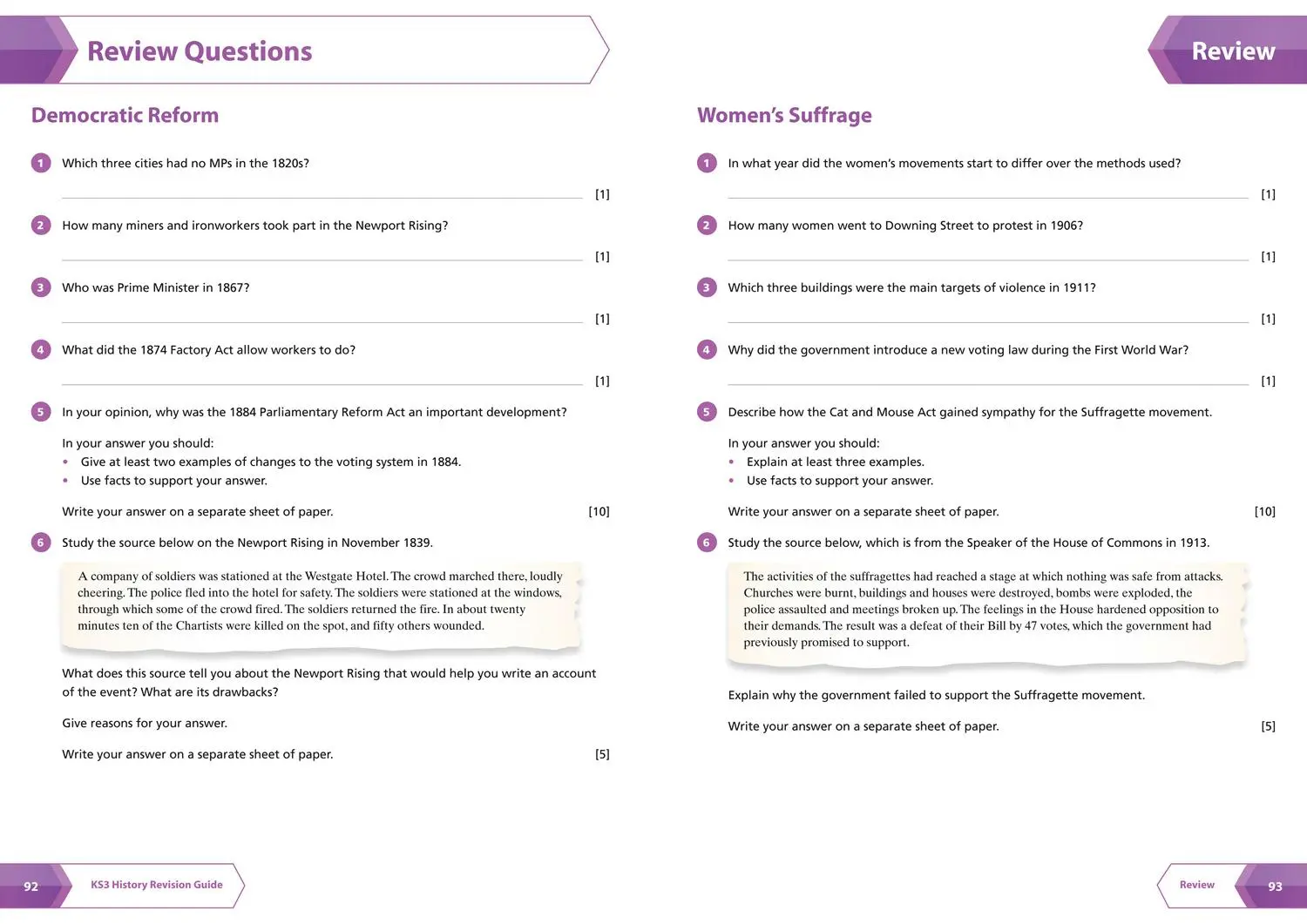 Bild: 9780007562886 | Collins New Key Stage 3 Revision -- History: Revision Guide | Uk