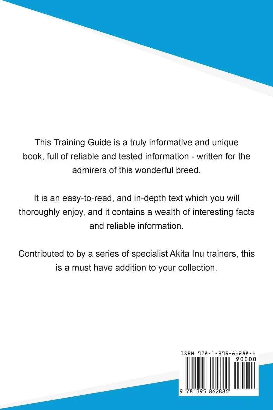 Rückseite: 9781395862886 | Akita Inu Training Guide Akita Inu Training Includes | Joe Johnston