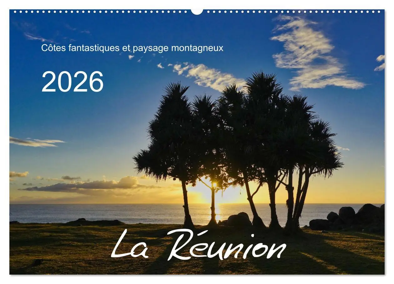 Cover: 9783457272886 | La Rèunion - Côtes fantastiques et paysage montagneux (Calendrier...