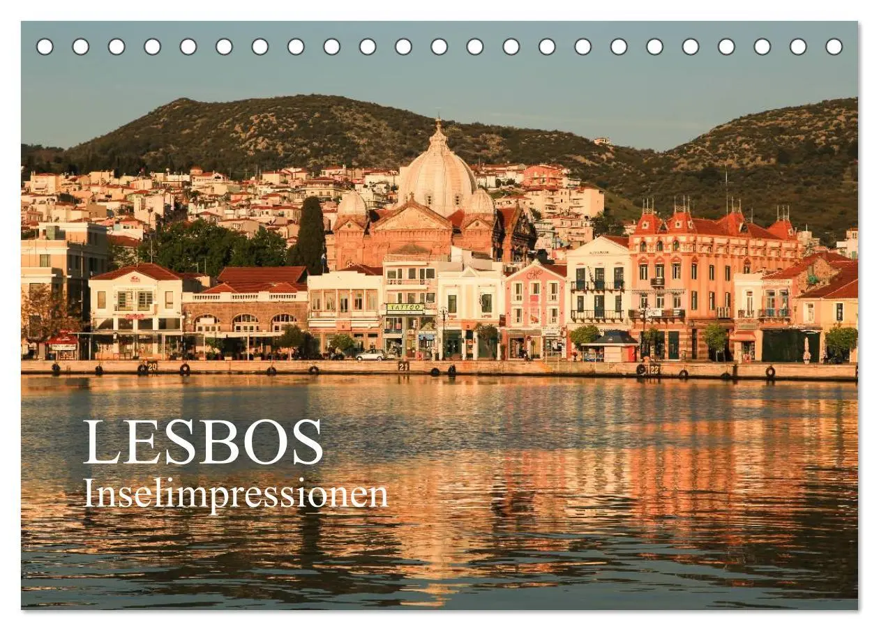 Cover: 9783516122886 | Lesbos - Inselimpressionen (Tischkalender 2026 DIN A5 quer),...