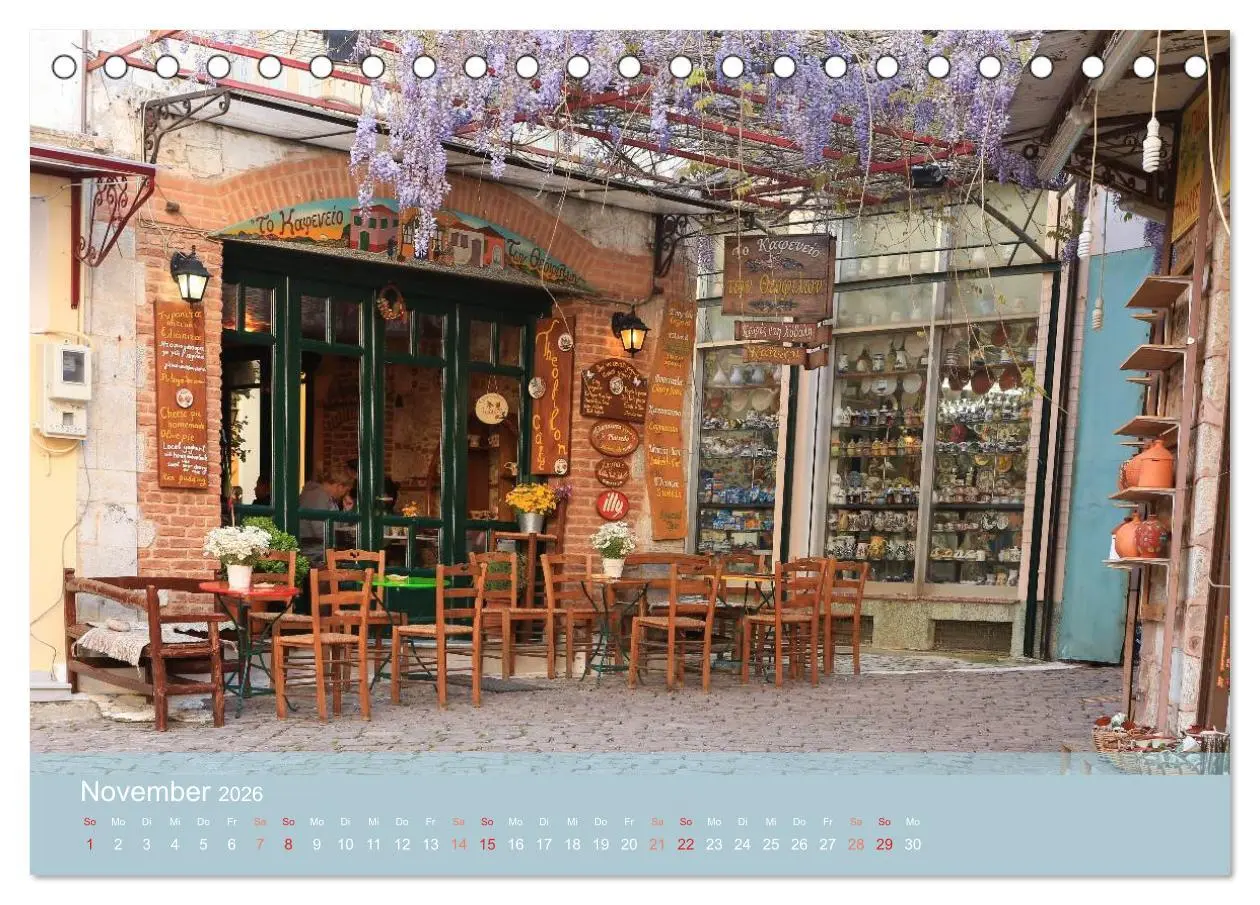 Bild: 9783516122886 | Lesbos - Inselimpressionen (Tischkalender 2026 DIN A5 quer),...