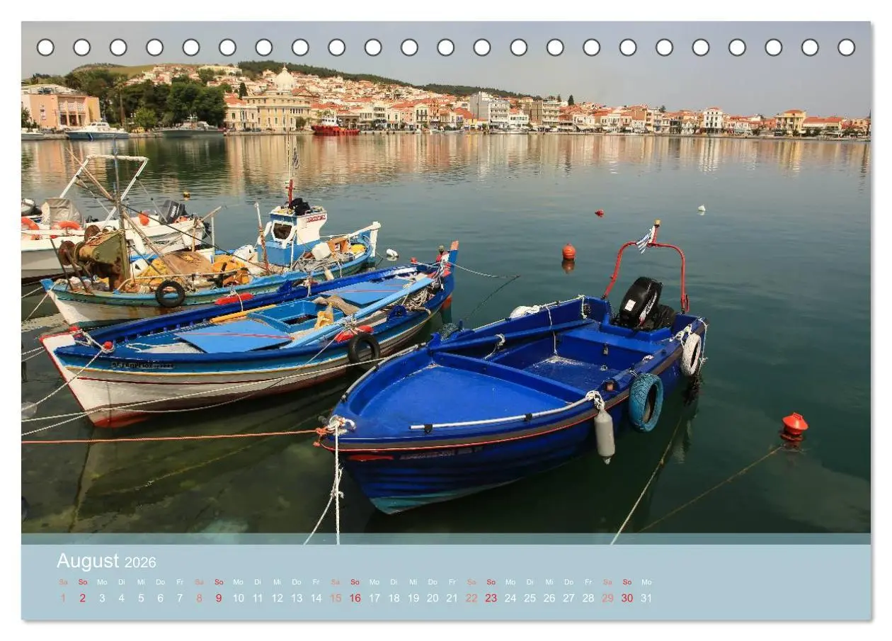 Bild: 9783516122886 | Lesbos - Inselimpressionen (Tischkalender 2026 DIN A5 quer),...