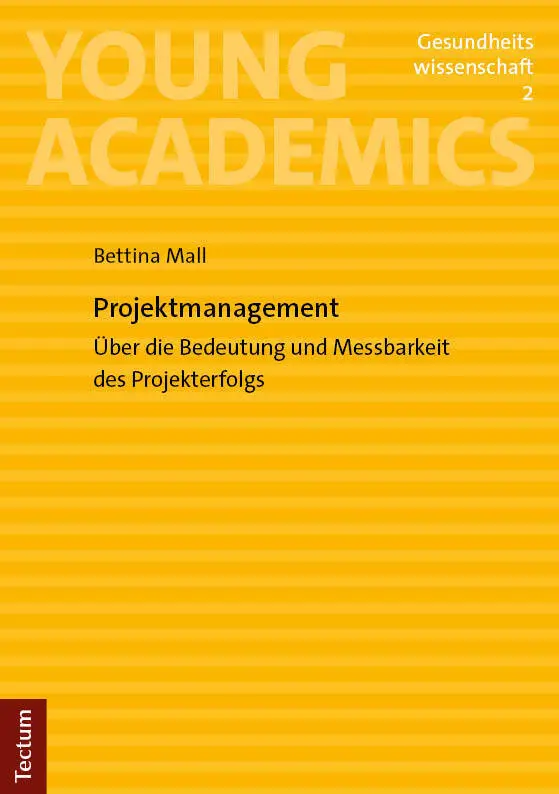Cover: 9783689002886 | Projektmanagement | Bettina Mall | Taschenbuch | 90 S. | Deutsch