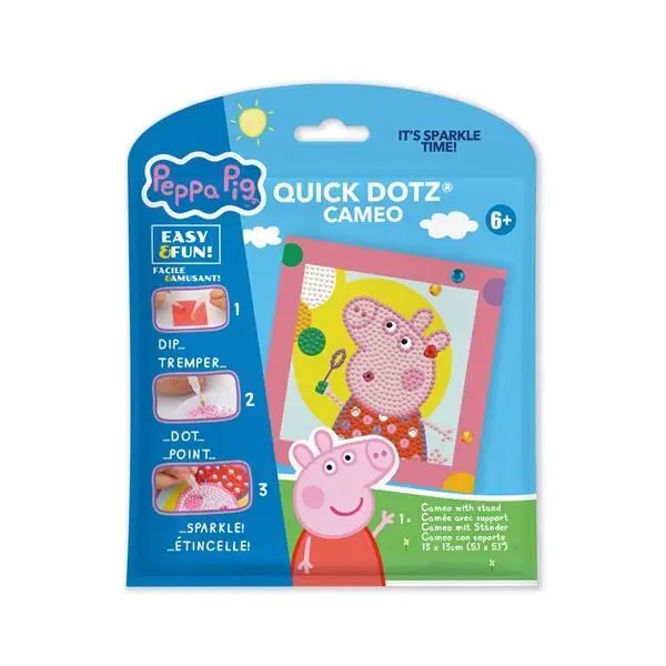 Cover: 4895225932986 | Diamond Dotz Peppa Pig Seifenblasen | Kit (Bastelset) | 2593298 | 2024