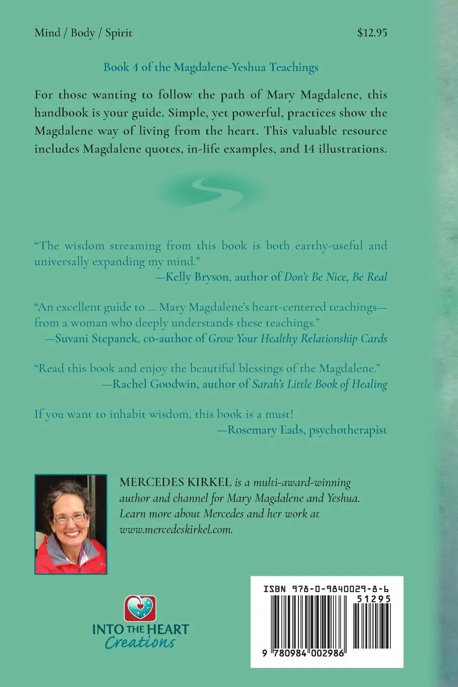 Rückseite: 9780984002986 | The Heart Path of Mary Magdalene | A Guide to Living from Your Heart