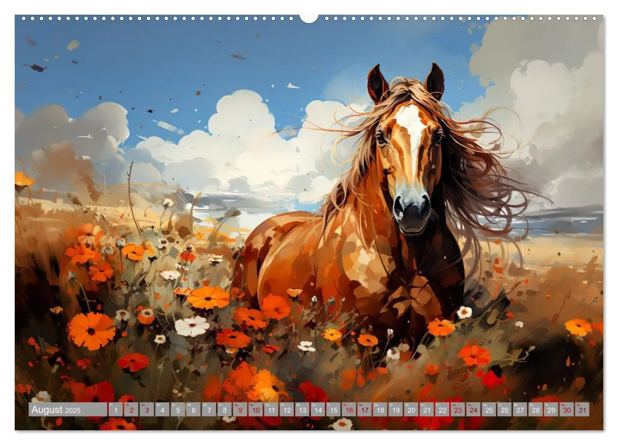 Bild: 9783383842986 | Faszinierende Begleiter (Wandkalender 2025 DIN A2 quer), CALVENDO...