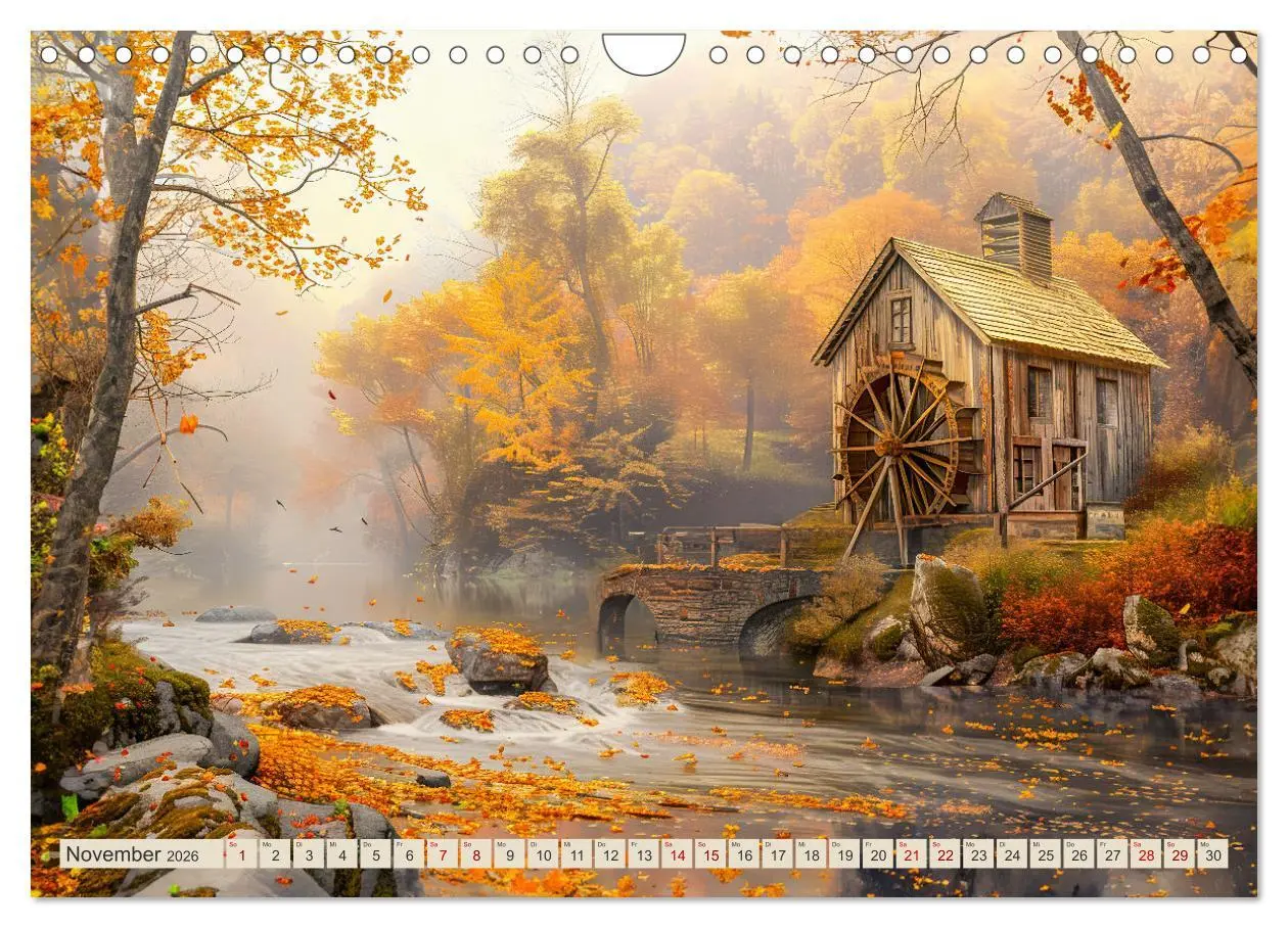 Bild: 9783457332986 | Kleine Cottages - Romantische Fantasiehäuschen (Wandkalender 2026...