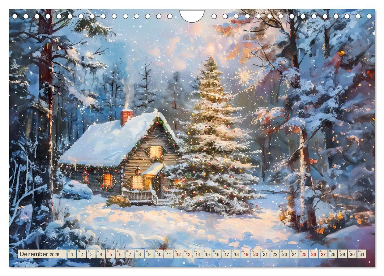 Bild: 9783457332986 | Kleine Cottages - Romantische Fantasiehäuschen (Wandkalender 2026...