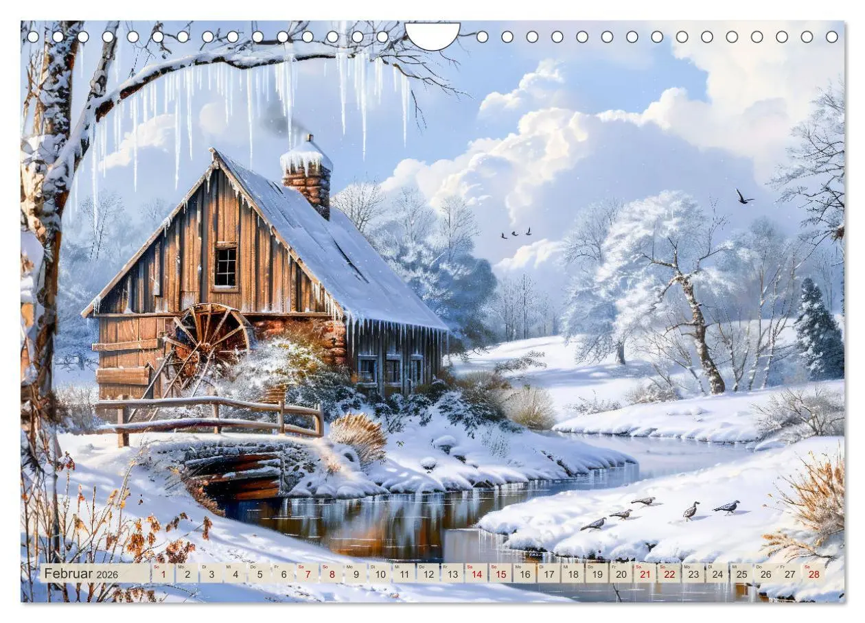 Bild: 9783457332986 | Kleine Cottages - Romantische Fantasiehäuschen (Wandkalender 2026...