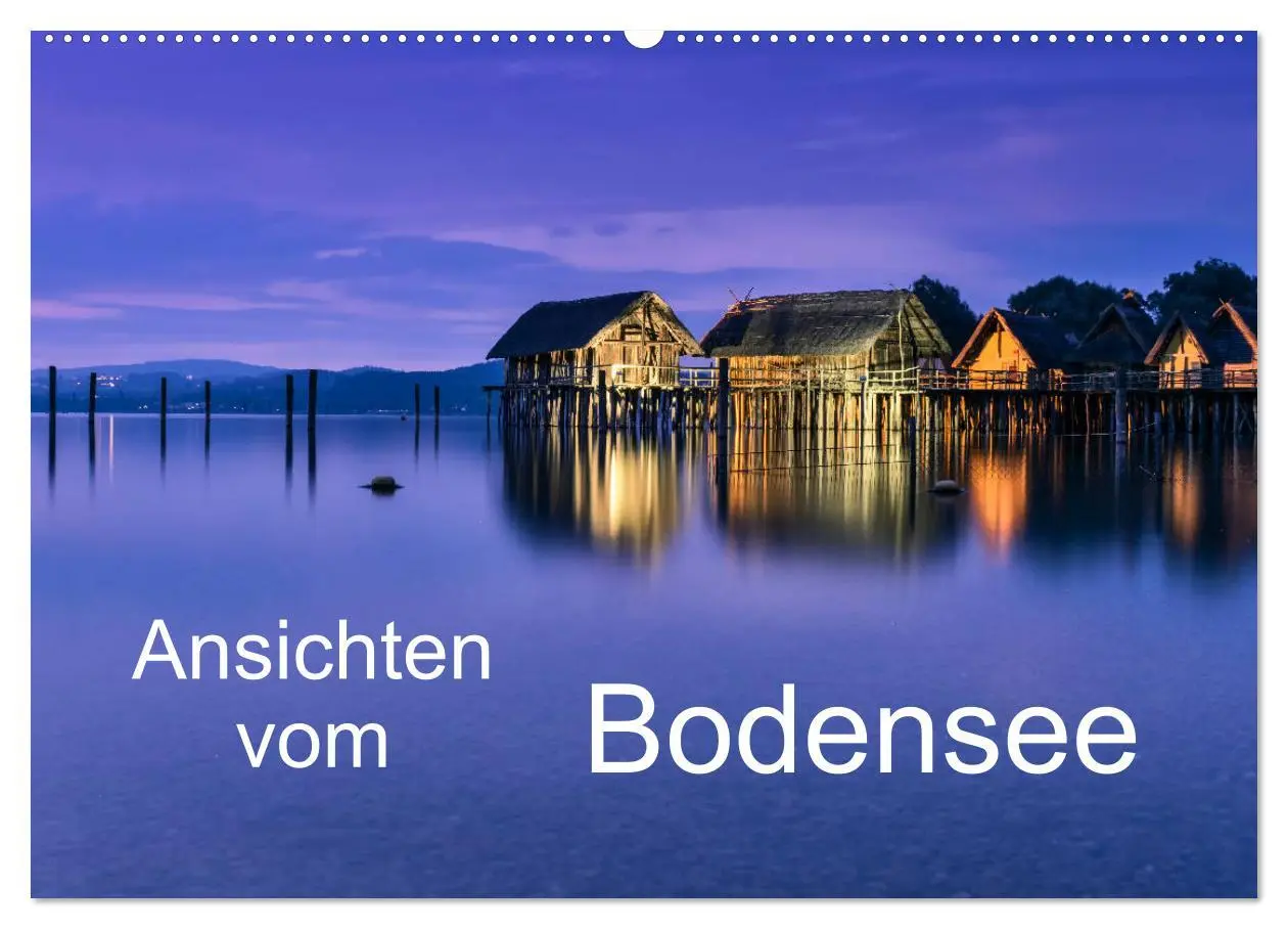 Cover: 9783457882986 | Ansichten vom Bodensee (Wandkalender 2026 DIN A2 quer), CALVENDO...