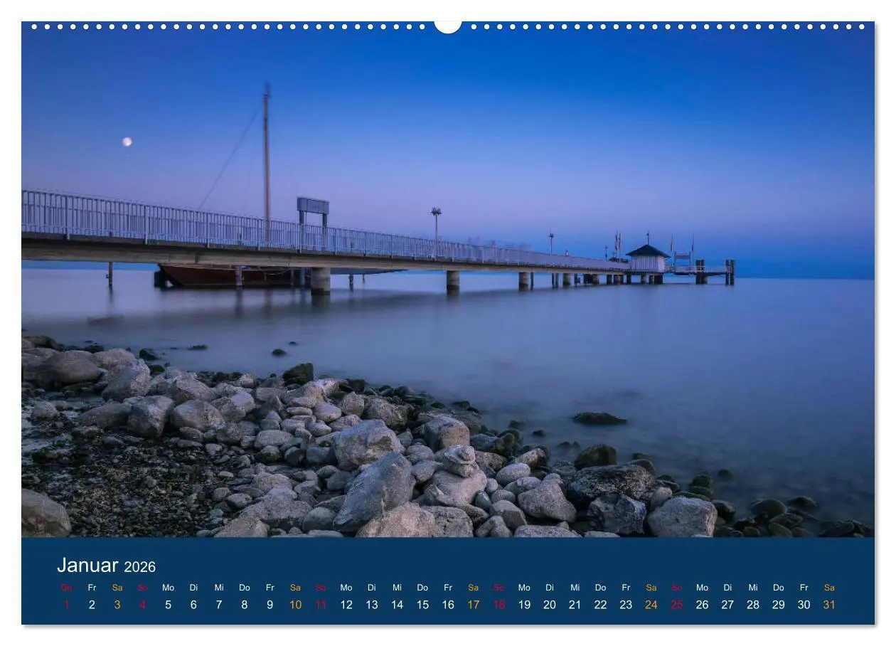 Bild: 9783457882986 | Ansichten vom Bodensee (Wandkalender 2026 DIN A2 quer), CALVENDO...