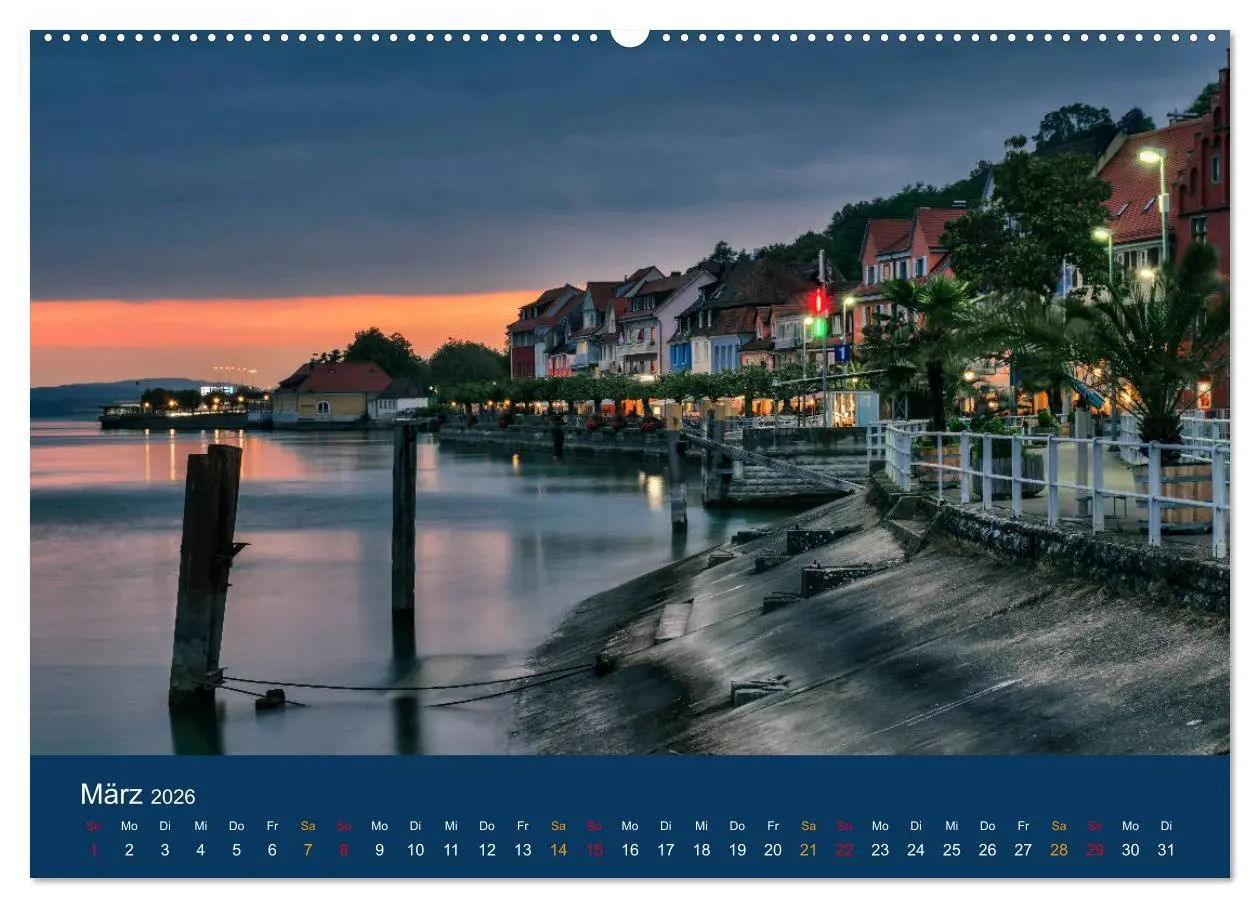 Bild: 9783457882986 | Ansichten vom Bodensee (Wandkalender 2026 DIN A2 quer), CALVENDO...