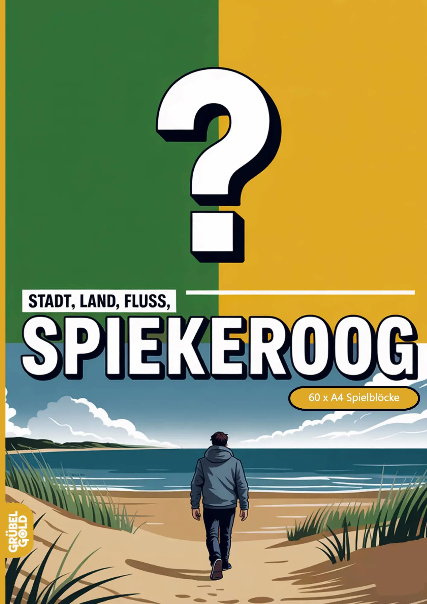 Cover: 9783693192986 | Stadt, Land, Fluss, Spiekeroog | Grübelgold Rätselhefte | Taschenbuch