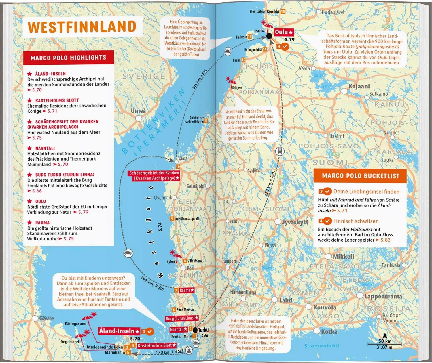 Bild: 9783829742986 | MARCO POLO Reiseführer Finnland | Joseann Freyer-Lindner (u. a.)