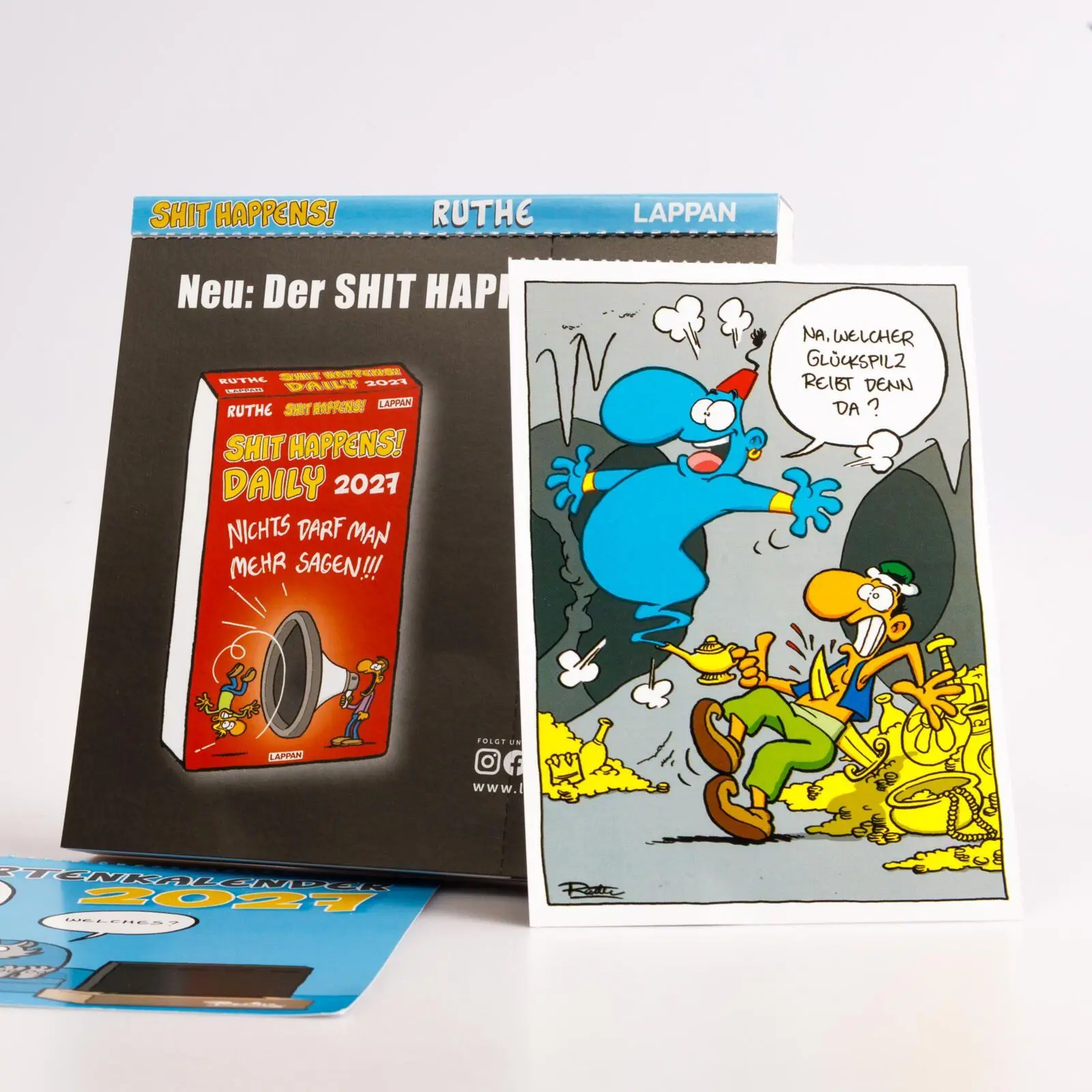 Bild: 9783830322986 | Shit happens! Postkartenkalender 2027 | Ralph Ruthe | Kalender | 2027