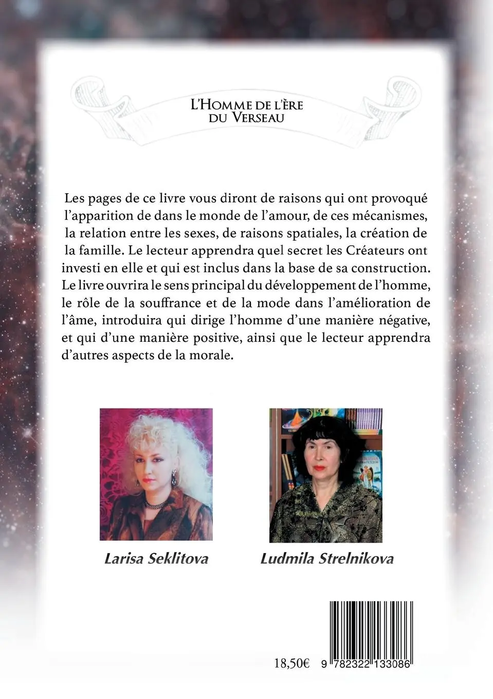 Rückseite: 9782322133086 | L'homme de l'ère du verseau | Larisa Seklitova (u. a.) | Taschenbuch
