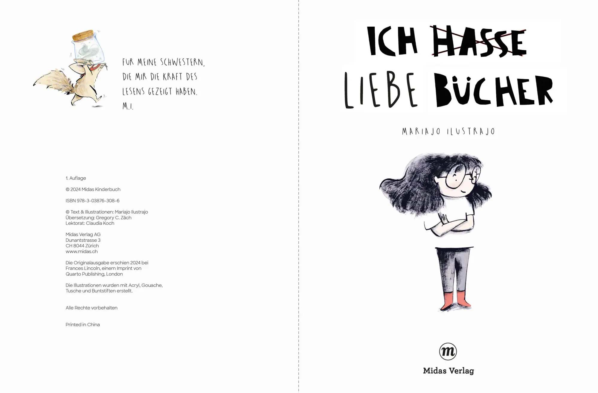 Bild: 9783038763086 | Ich liebe Bücher | Mariajo Ilustrajo | Buch | 40 S. | Deutsch | 2025