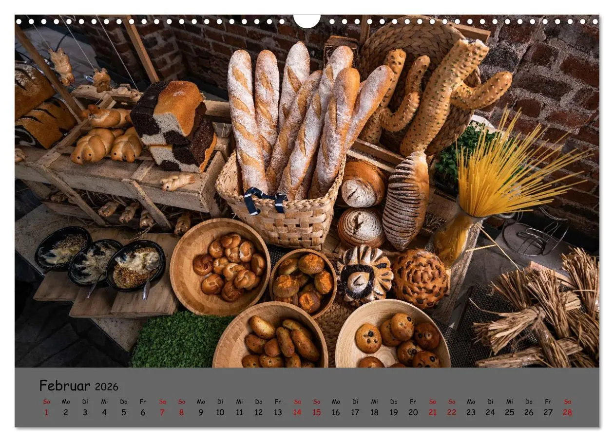 Bild: 9783457603086 | Mein Brotkalender (Wandkalender 2026 DIN A3 quer), CALVENDO...