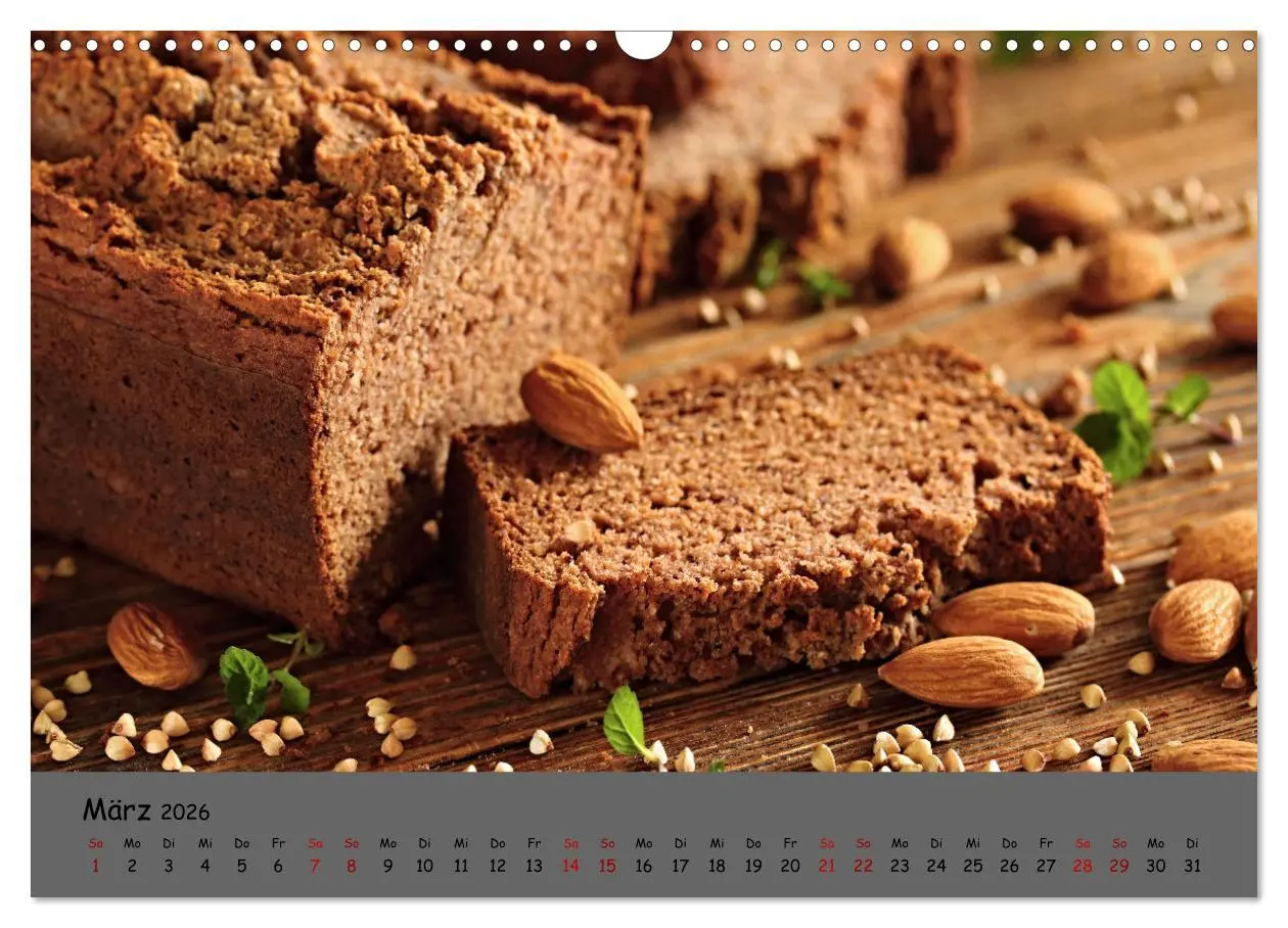 Bild: 9783457603086 | Mein Brotkalender (Wandkalender 2026 DIN A3 quer), CALVENDO...