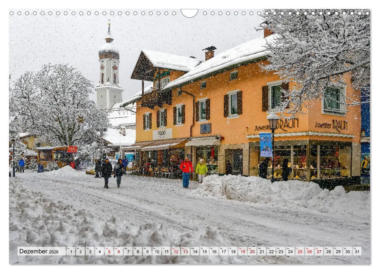 Bild: 9783457773086 | Unterwegs im Werdenfelser Land (Wandkalender 2026 DIN A3 quer),...