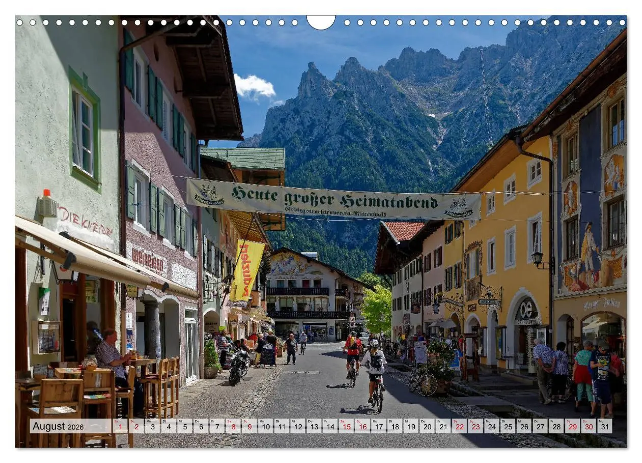 Bild: 9783457773086 | Unterwegs im Werdenfelser Land (Wandkalender 2026 DIN A3 quer),...