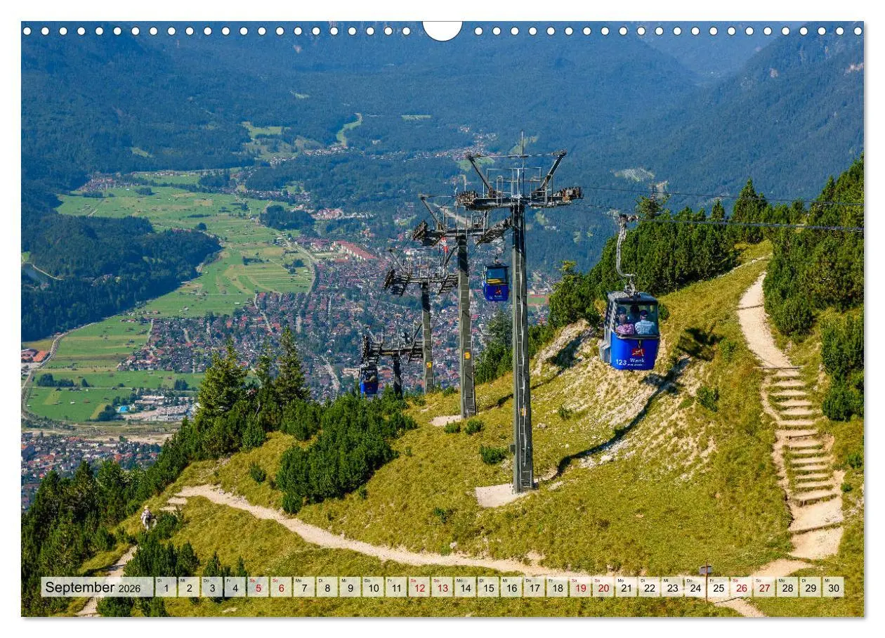 Bild: 9783457773086 | Unterwegs im Werdenfelser Land (Wandkalender 2026 DIN A3 quer),...