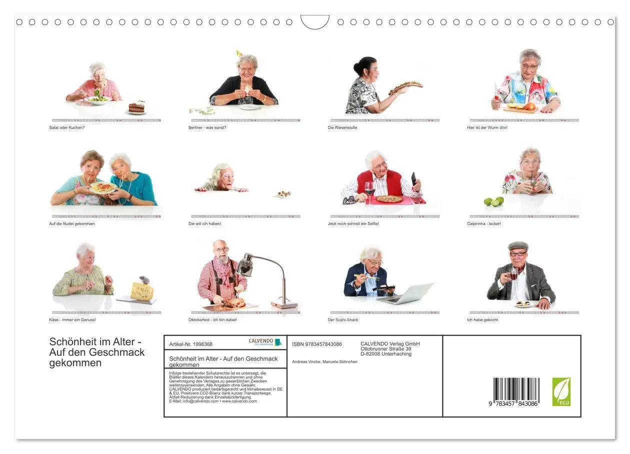 Bild: 9783457843086 | Schönheit im Alter - Auf den Geschmack gekommen (Wandkalender 2026...