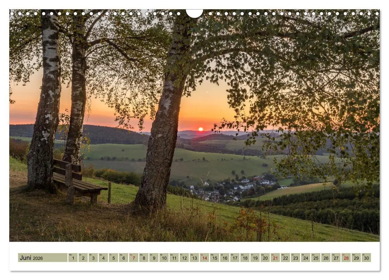Bild: 9783457913086 | Sauerland - Land der tausend Berge (Wandkalender 2026 DIN A3 quer),...
