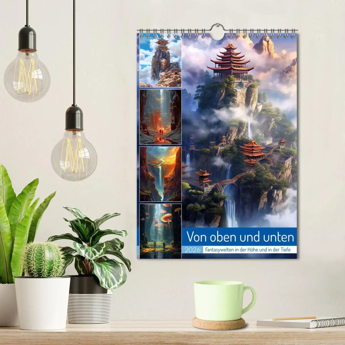 Bild: 9783516313086 | Von oben und unten (Wandkalender 2026 DIN A4 hoch), CALVENDO...